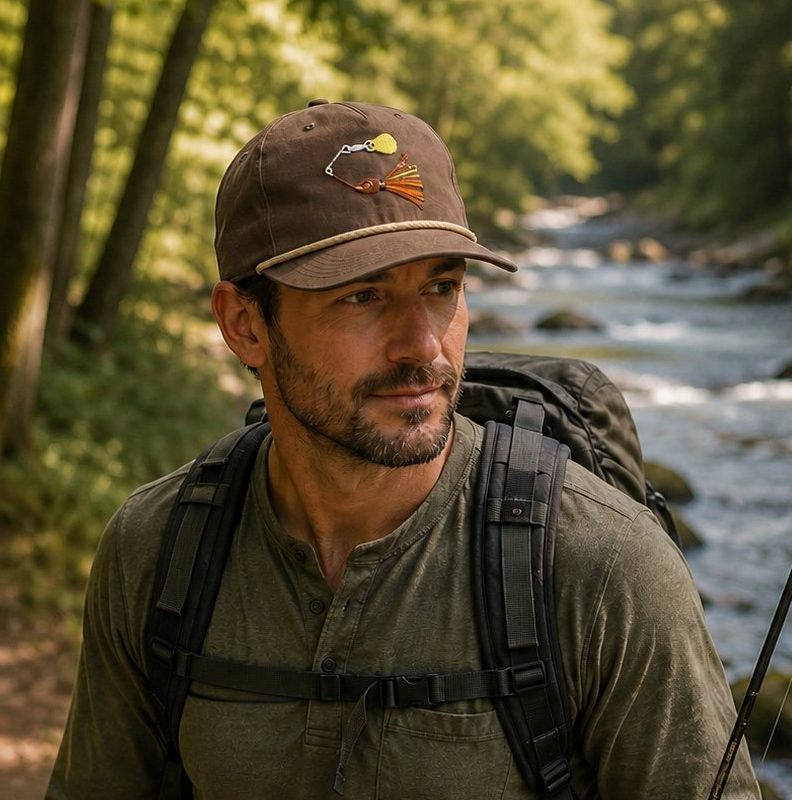 Brown Satilla Spin Hat