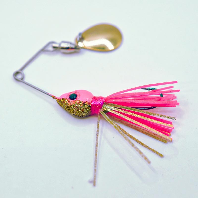 Rose Gold Satilla Spin Fishing Lure
