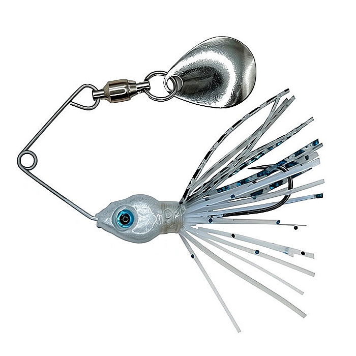 Blue Glimmer Shad Satilla Spin