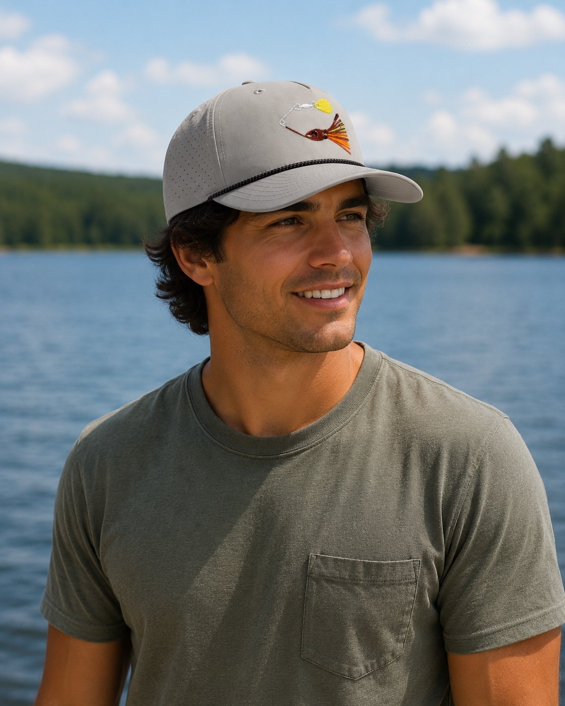 Grey Performance Satilla Spin Hat