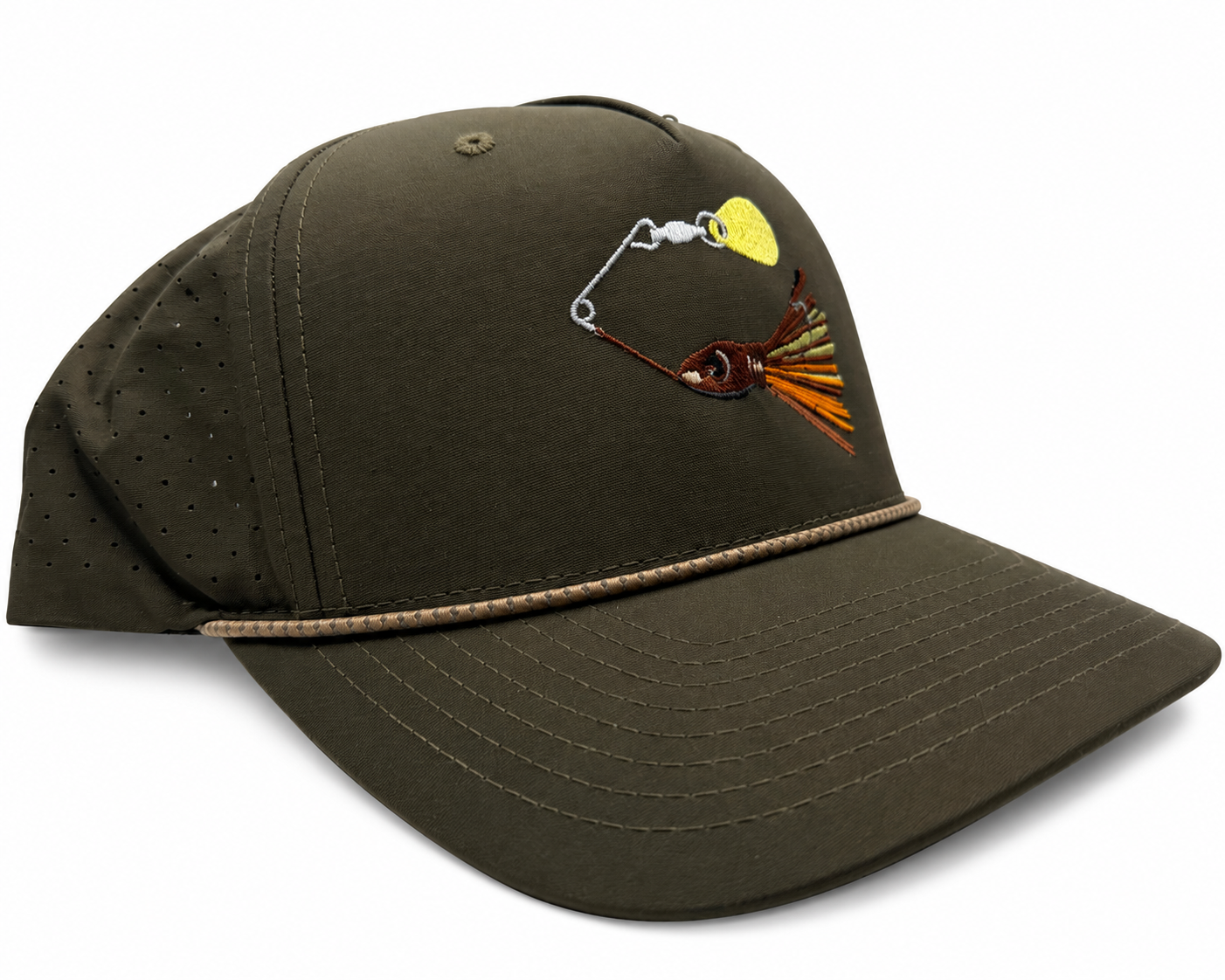 Dark Loden Performance Satilla Spin Hat - Image 2