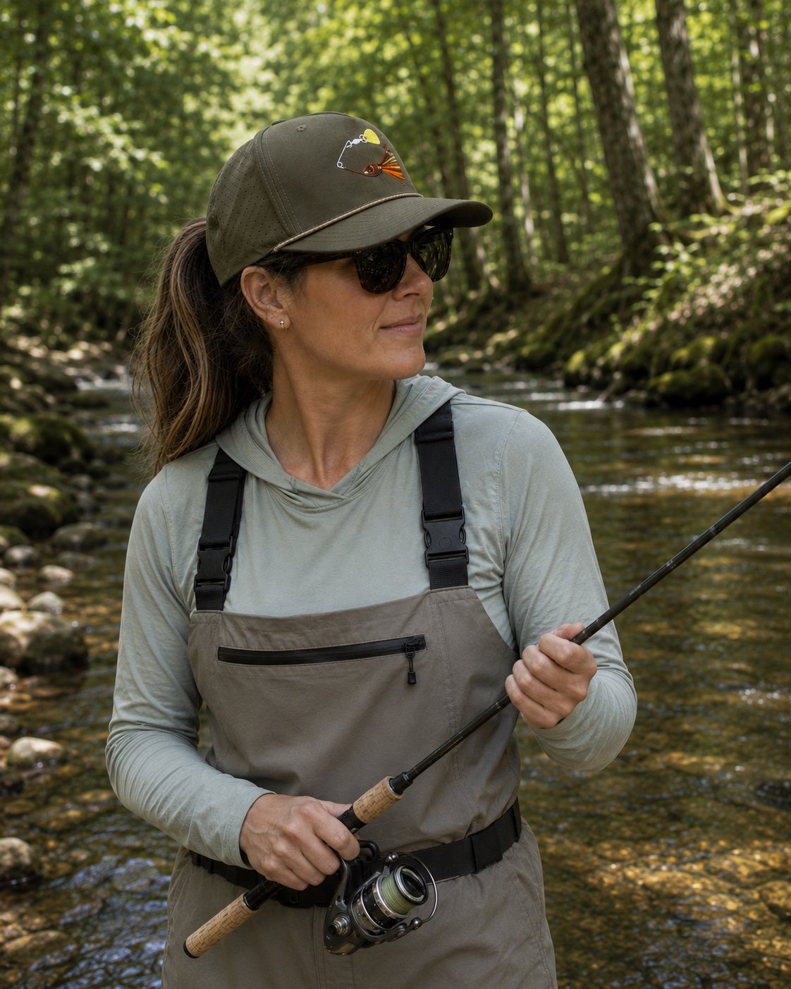 Dark Loden Performance Satilla Spin Hat