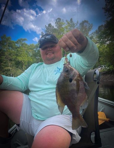 Southern Fishing Company Satilla Spin Lure with Caught Fish Images