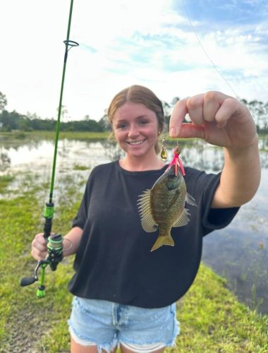 Southern Fishing Company Satilla Spin Lure with Caught Fish Images