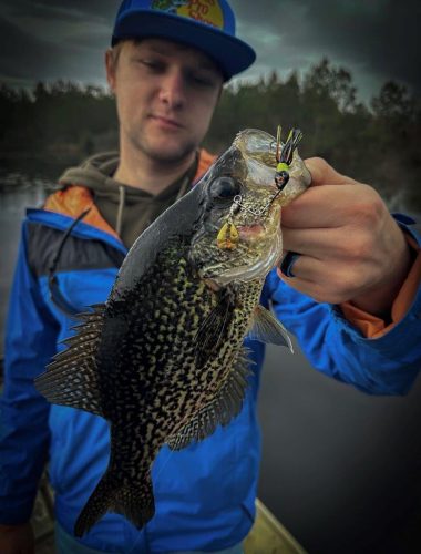 Southern Fishing Company Satilla Spin Lure with Caught Fish Images