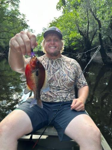 Southern Fishing Company Satilla Spin Lure with Caught Fish Images